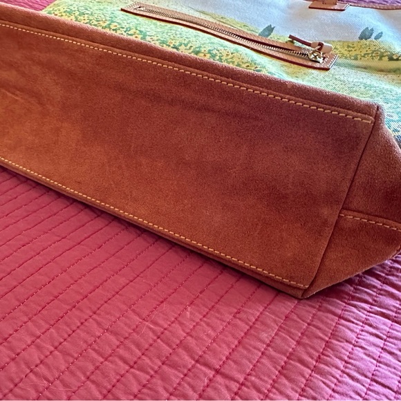 Painted Dooney&Burke Tote - Picture 5 of 8